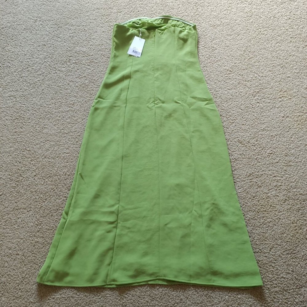 BNWT Kookai Alpha Slim Midi Dress - Size 38 / AU 10 Daiquiri Green - Picture 6 of 11